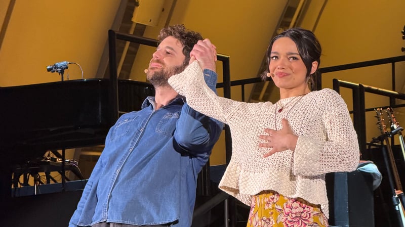 Rachel Zegler & Ben Platt Announce Live ‘Last Five Years’ Album During Hollywood Bowl Show | Ben Platt, Rachel Zegler, The Last Five Years | Celebrity News and Gossip | Entertainment, Photos and Videos