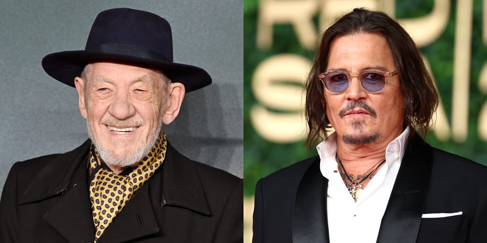 Ian McKellen Says He 'Fell in Love' With Johnny Depp After Working Together on New Movie
