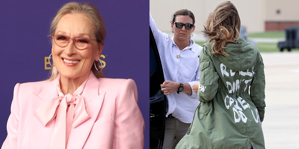 Meryl Streep Shares Her Thoughts on Melania Trump’s Controversial ‘I Really Don’t Care’ Jacket
