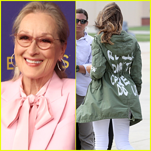 Meryl Streep Shares Her Thoughts on Melania Trump's Controversial 'I Really Don't Care' Jacket