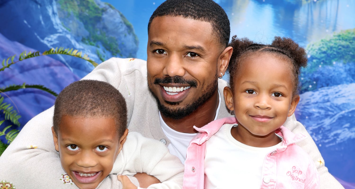 Michael B Jordan Shares Cute Moment With Niece & Nephew at 'Swapped' Premiere