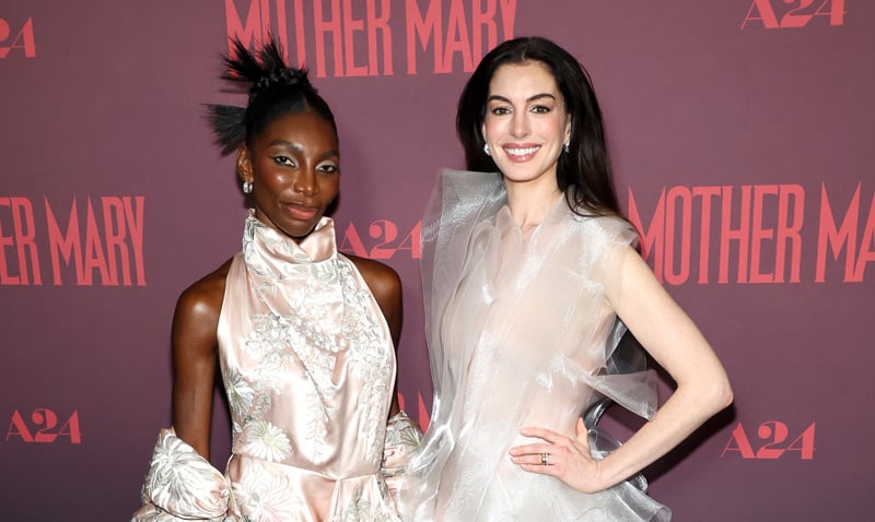 Anne Hathaway & Michaela Coel Bring Fierce Fashion to ‘Mother Mary’ Red Carpet Premiere in NYC! | Alba Baptista, Anne Hathaway, David Lowery, FKA Twigs, Michaela Coel, mother mary | Celebrity News and Gossip | Entertainment, Photos and Videos Anne Hathaway & Michaela Coel Bring Fierce Fashion to ‘Mother Mary’ Red Carpet Premiere in NYC! | Alba Baptista, Anne Hathaway, David Lowery, FKA Twigs, Michaela Coel, mother mary | Celebrity News and Gossip | Entertainment, Photos and Videos