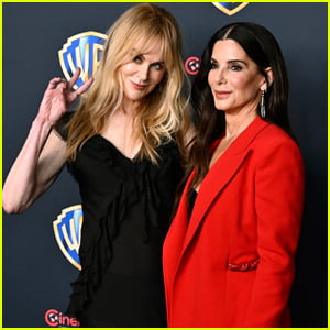 Nicole Kidman & Sandra Bullock Wear Red & Black to Tease 'Practical Magic 2' at 2026 CinemaCon
