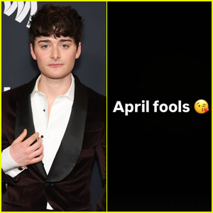 Noah Schnapp Reveals His Relationship Reveal Was an April Fool's Day Prank