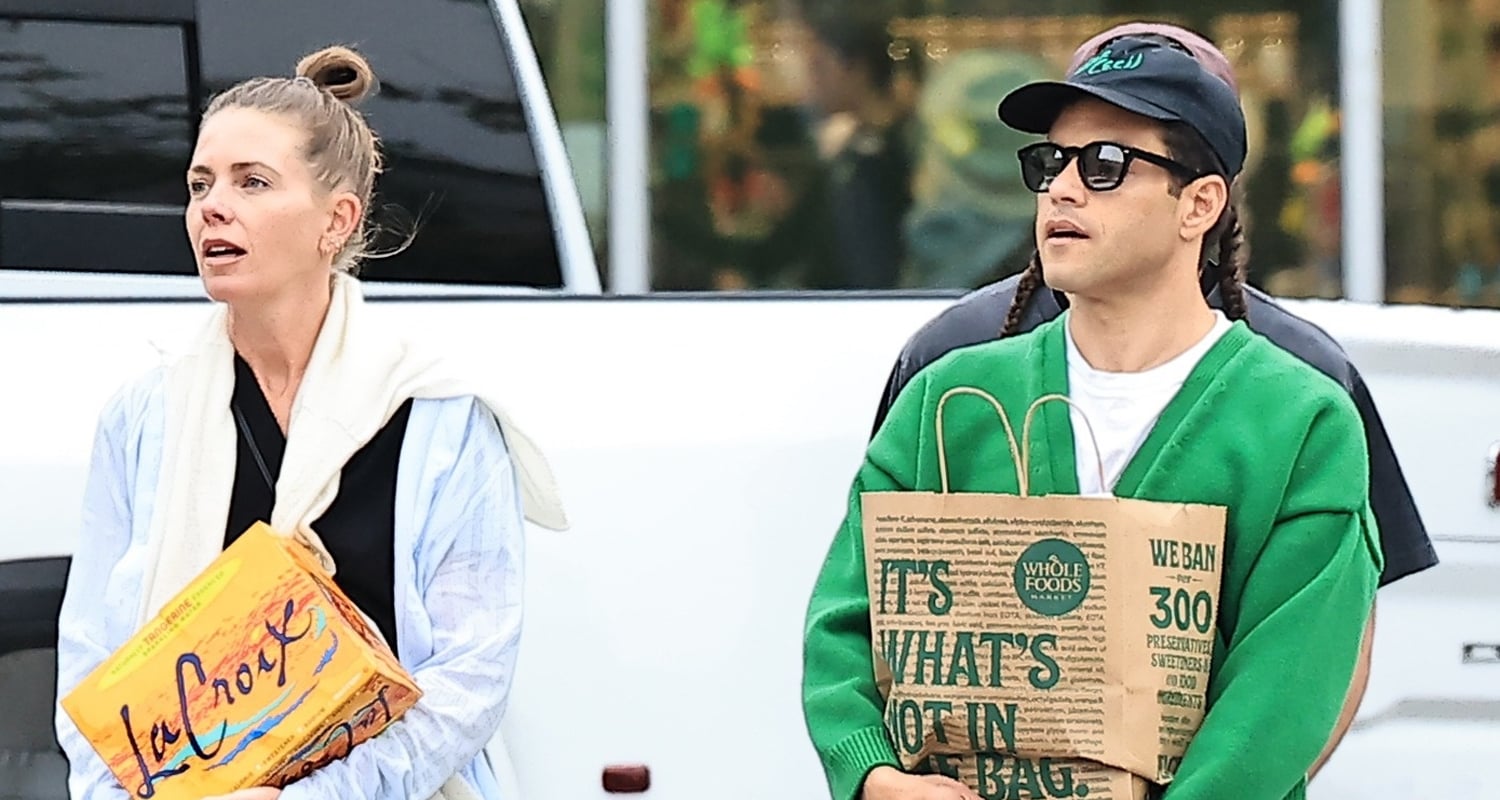 Rami Malek & Costume Designer Megan Bowman Gray Go Grocery Shopping in Malibu | Megan Bowman Gray, Rami Malek | Celebrity News and Gossip | Entertainment, Photos and Videos