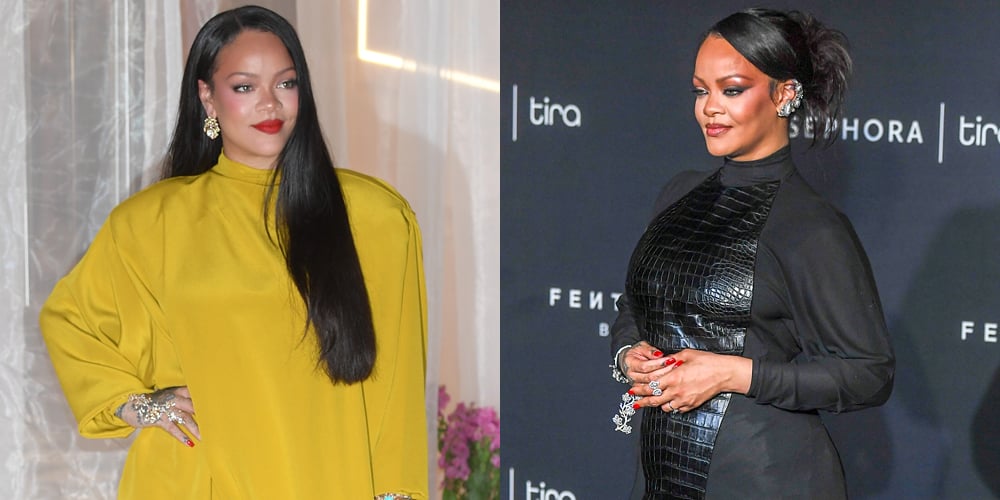 Rihanna Wears Custom Mugler & Alaïa to Fenty Beauty Launch in India