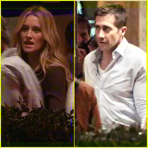 Sarah Pidgeon & Jake Gyllenhaal Film Scenes for 'Honeymoon with Harry' Movie in Brisbane