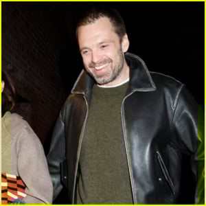 Sebastian Stan Steps Out for 'The Christophers' Premiere with Friends in NYC