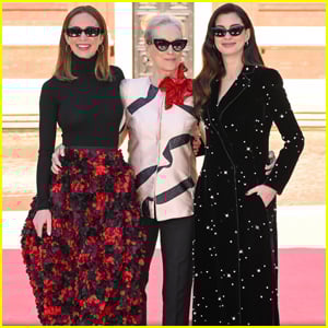 Meryl Streep Joins Emily Blunt &amp; Anne Hathaway at 'The Devil Wears Prada 2' Photo Call in London 