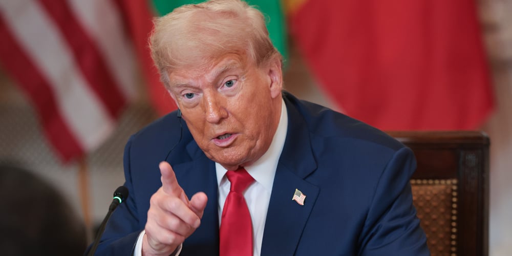 Trump References Major Presidential Scandal When Asked About Military Plans in a Country He Threatened to ‘Stop by’ | Bill Clinton, Donald Trump, Politics | Celebrity News and Gossip | Entertainment, Photos and Videos
