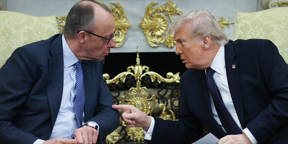 Trump Slams Germany's Friedrich Merz, Says It's 'No Wonder' the Country 'Is Doing So Poorly'