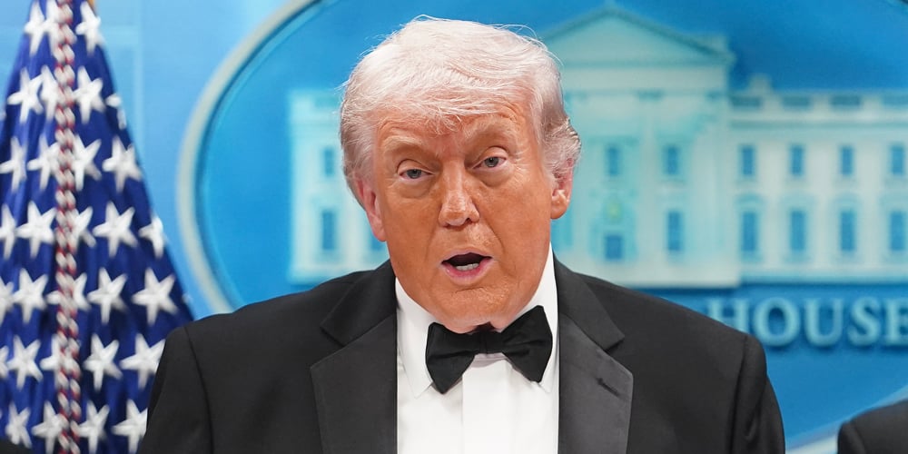 Trump Has Sarcastic Response for Allegations White House Correspondents' Dinner Shooting Was Staged: 'Wow...'