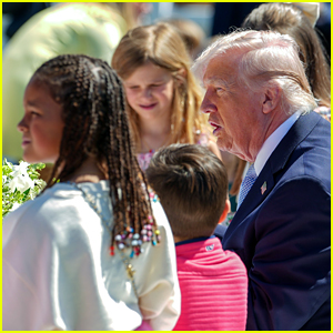 Trump Rambles to Children About Biden & Alleged Autopen Use During White House's Easter Event