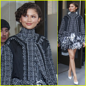 Zendaya Teases 'Something Blue' for Next 'The Drama' Premiere Look, Speaks to Those AI Wedding Photos